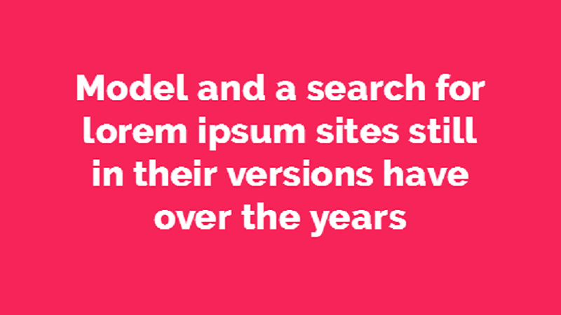 Sentence structures to generate lorem ipsum which looks reasonable